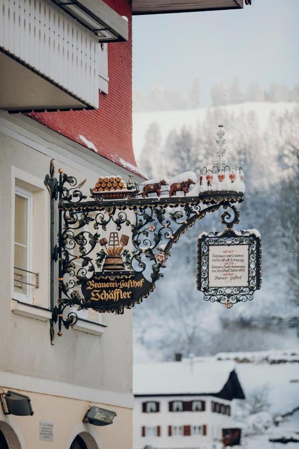Brauereigasthof Schaeffler Missen-Wilhams Exteriör bild